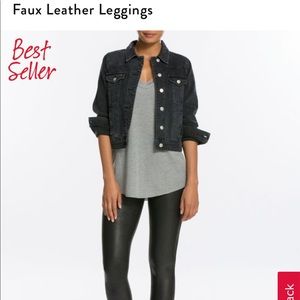 Spanx Faux Leather Leggings